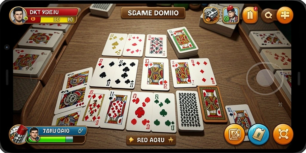 Gameplay seru DKK dengan berbagai fitur menarik.