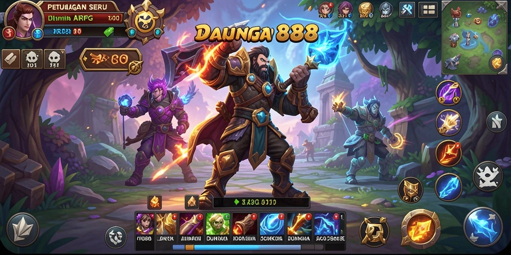 Gameplay GACOR88 yang memukau dengan pertempuran seru dan dunia yang luas.