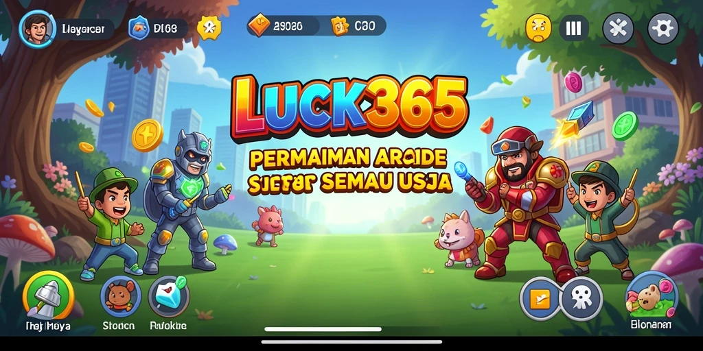 Tangkapan layar LUCK365 menampilkan aksi gameplay yang seru dan menantang.