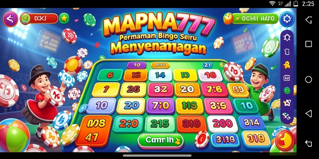 Tampilan gameplay seru dari MAPNA777 dengan teman-teman.