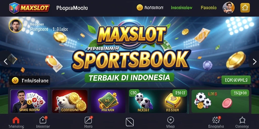 Tampilan gameplay menarik dari MAXSLOT yang menawarkan taruhan olahraga.