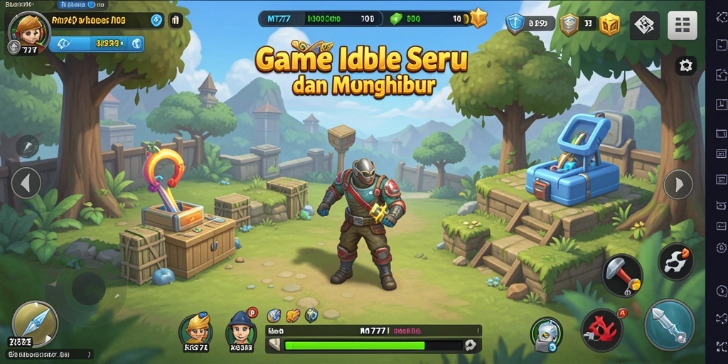 Tampilan menarik gameplay MT777 yang menghibur.