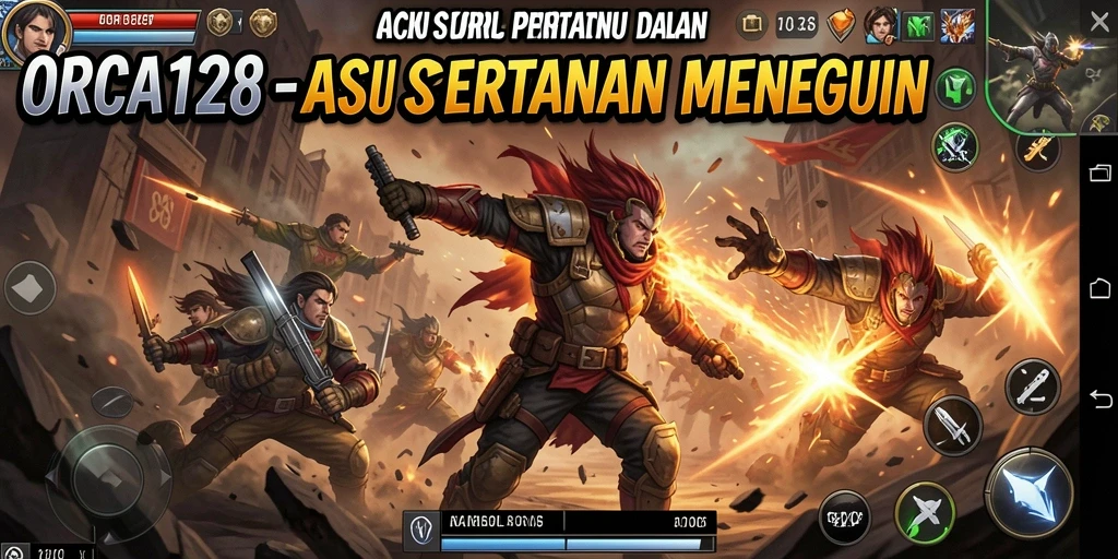 Gameplay ORCA128 yang penuh aksi dan menegangkan.