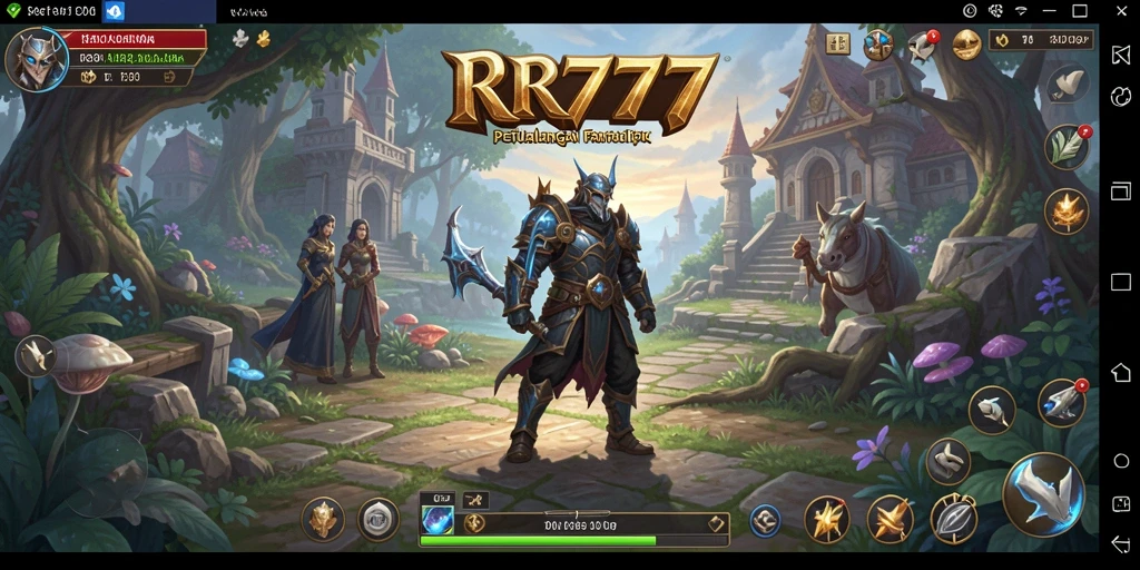 Tampilan menakjubkan dari gameplay RPG di RR777.