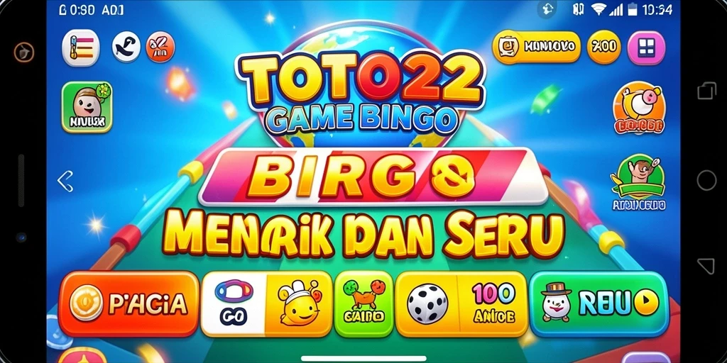 Tampilan gameplay Bingo yang mengasyikkan di TOTO22.